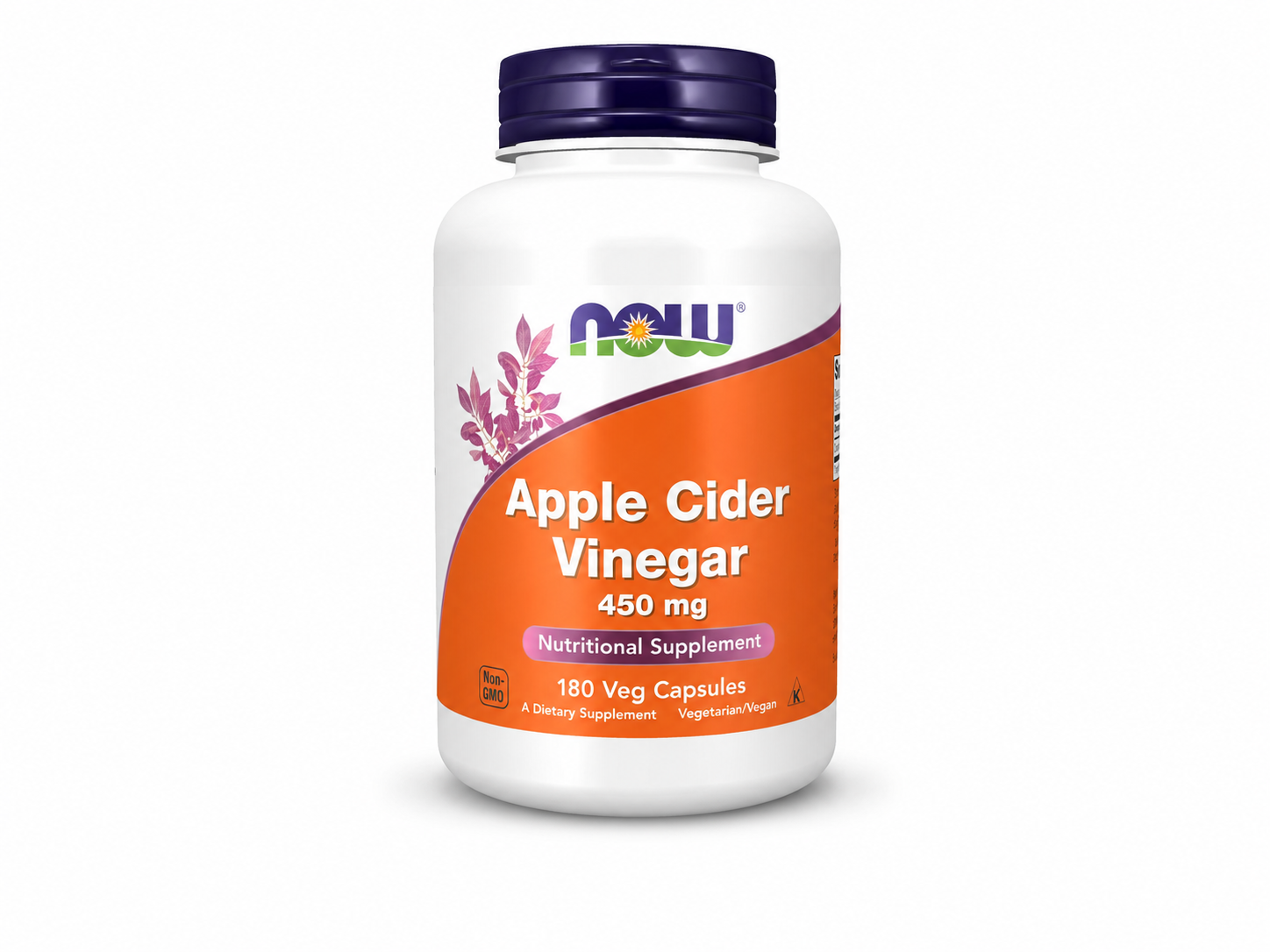NOW Apple Cider Vinegar 450MG 100CAPS
