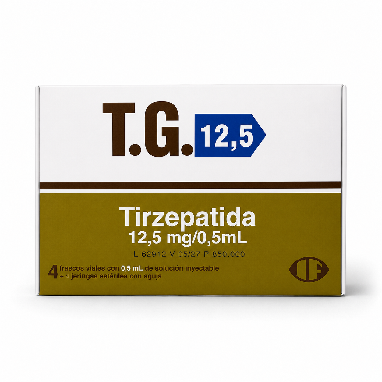 Indufar TG 12.5/0.5ML 4VIAL KIT