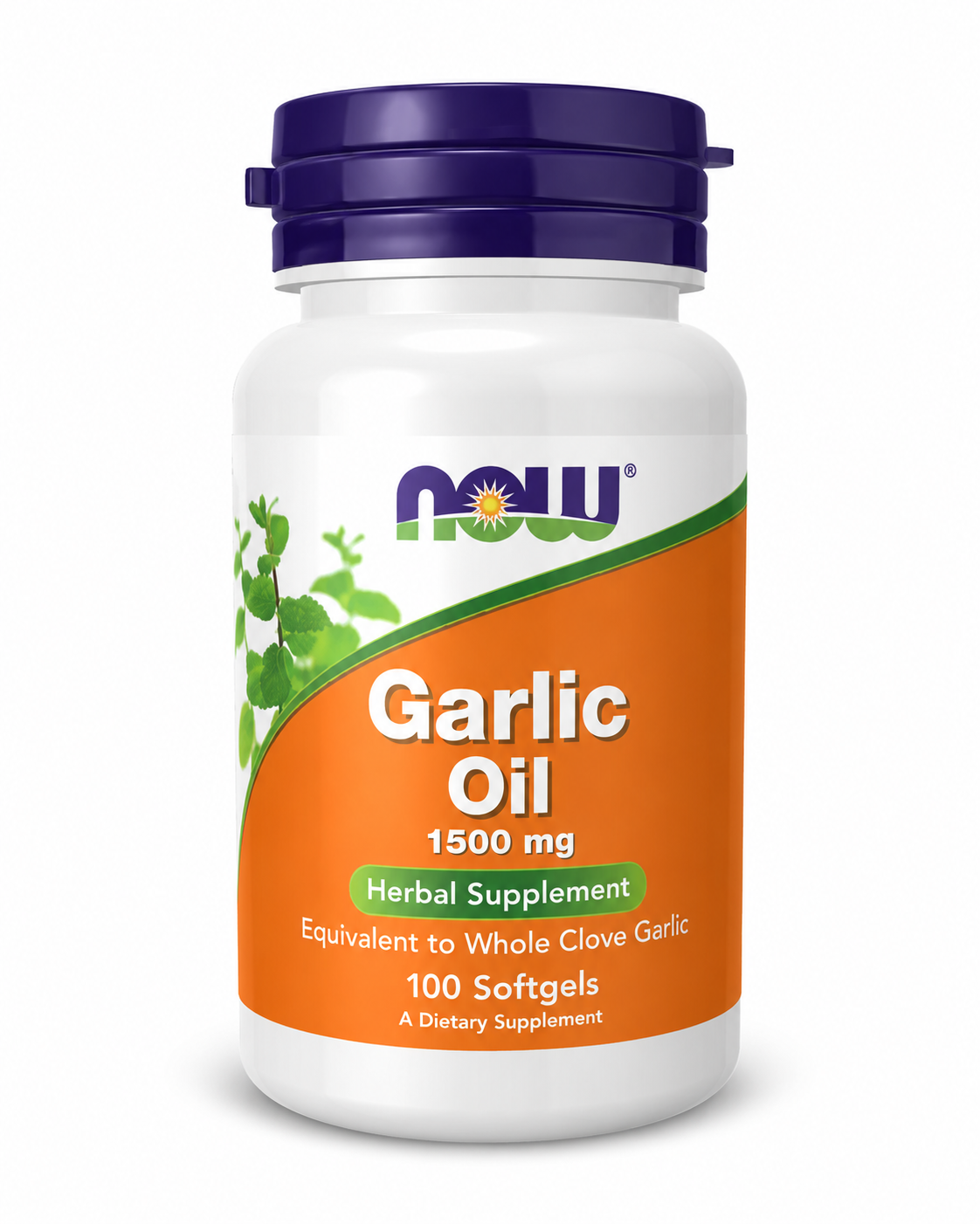 NOW Garlic OIL 1,500MG 100CAPS