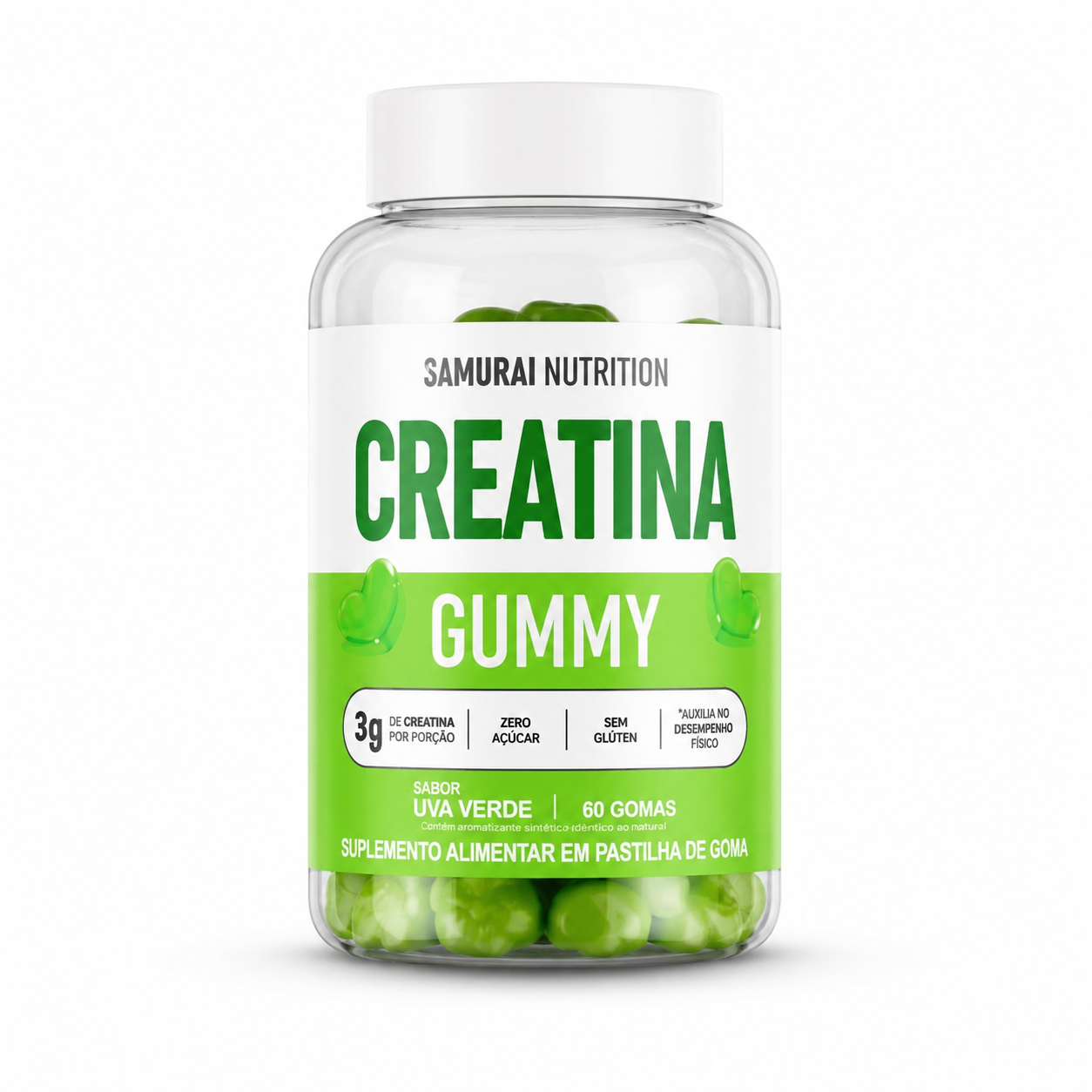 Samurai Nutrition Creatina 60 Gummies