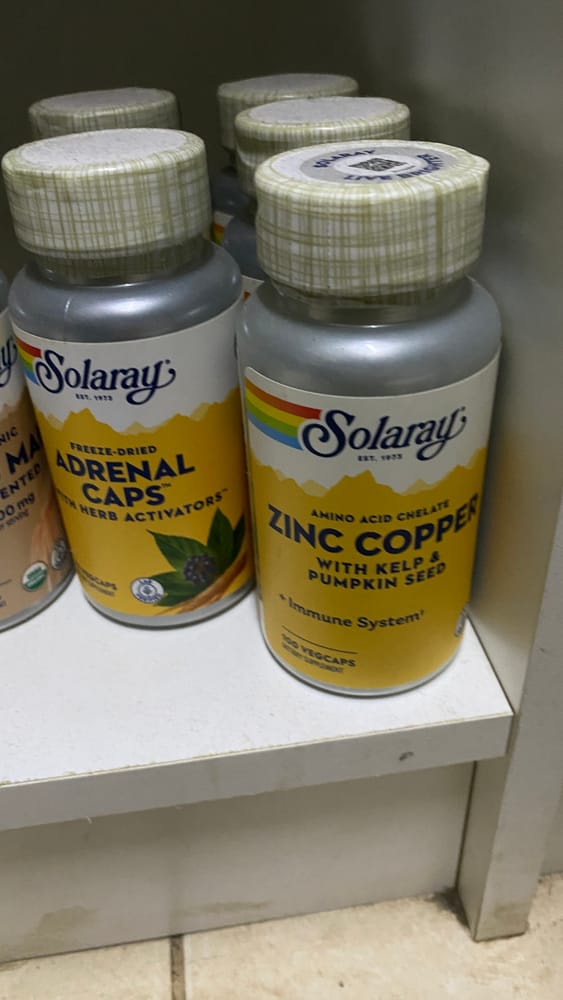 Solary Zinc Copper 100CAPS