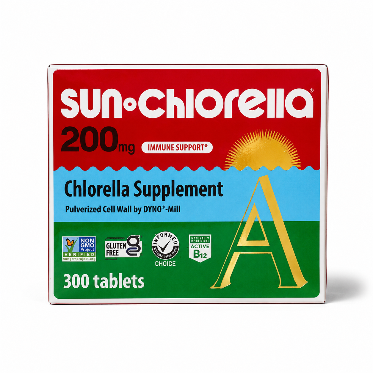 SUN Chlorella 200MG 300CAPS