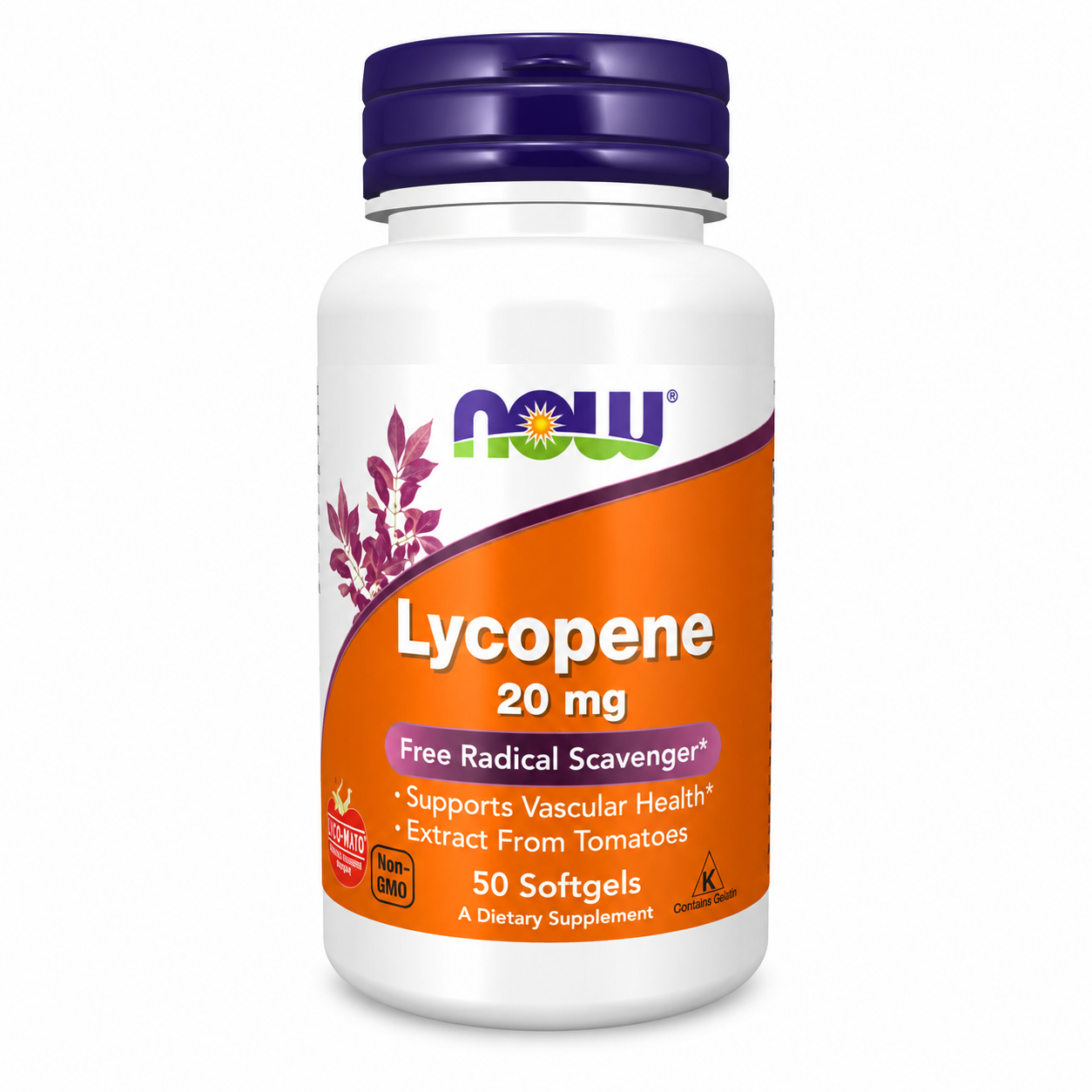 NOW Lycopene 20MG 50CAPS