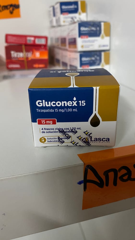 Lasca Gluconex 15MG 4VIAL
