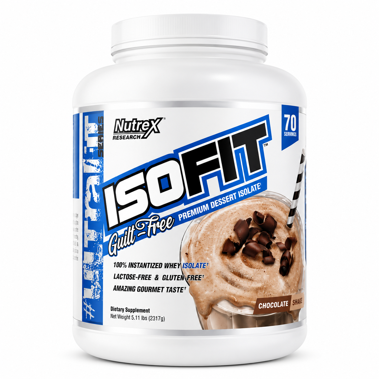 Nutrex Isofit 5LBS Chocolate Shake
