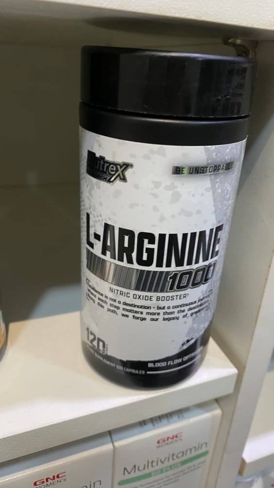 Nutrex L-ARGININE1000 120CAPS