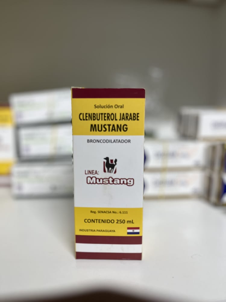 Mustang Clembuterol 250ML Jarabe