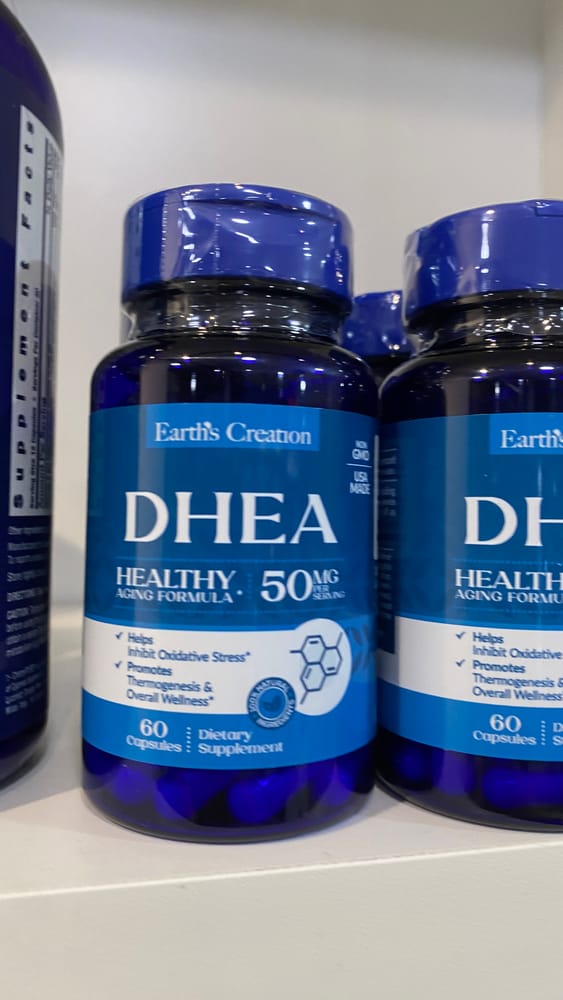 Earths Creation Dhea 50 MG. 60 Caps