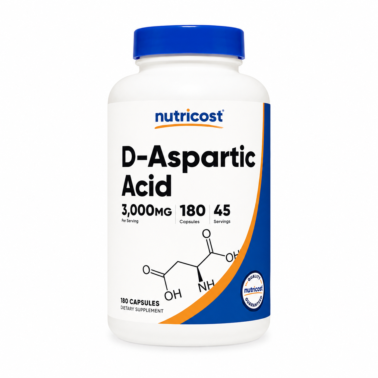 Nutricost D-aspartic Acid 180CAPS