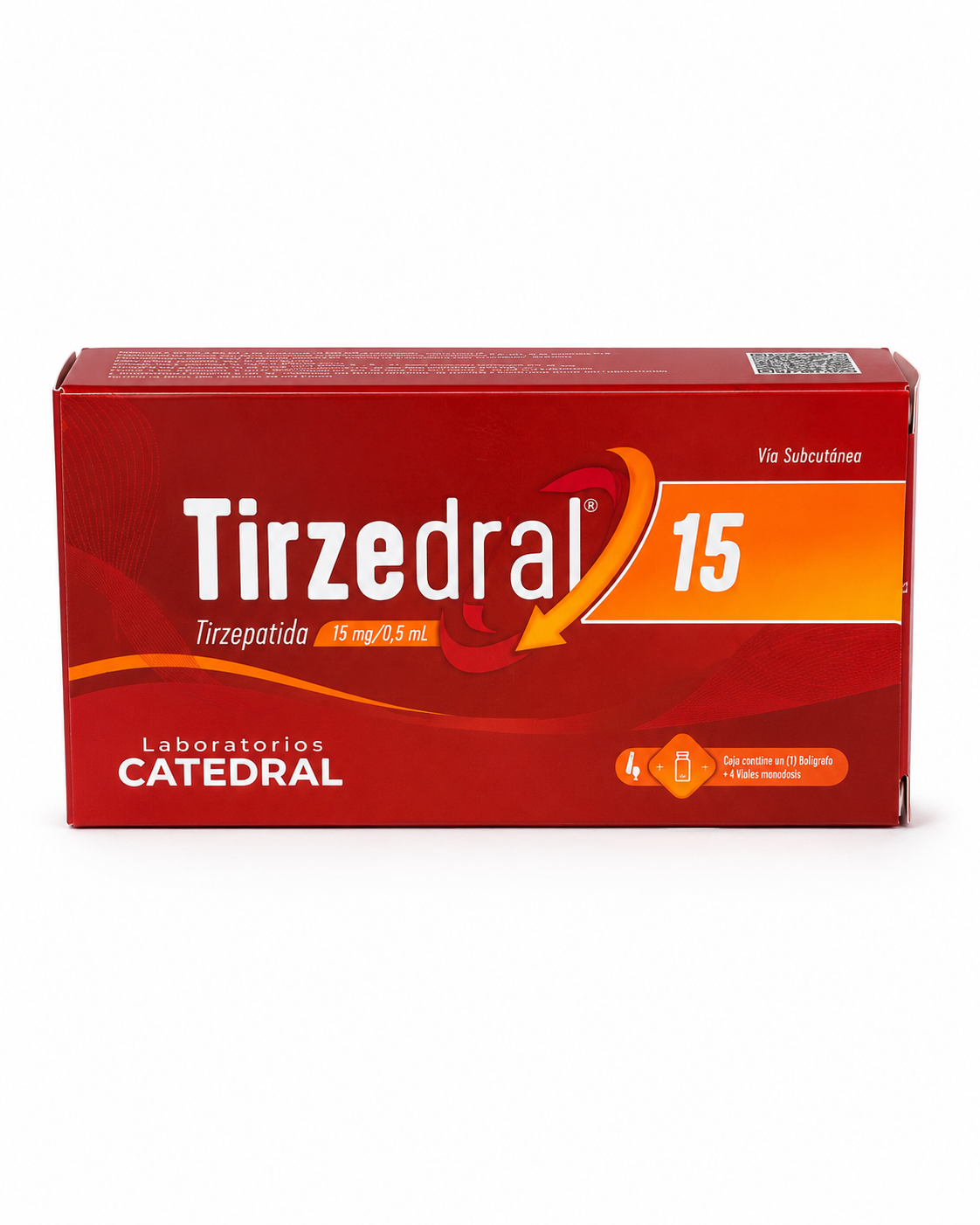 Catedral Tirzedral 15MG 4BUJAO