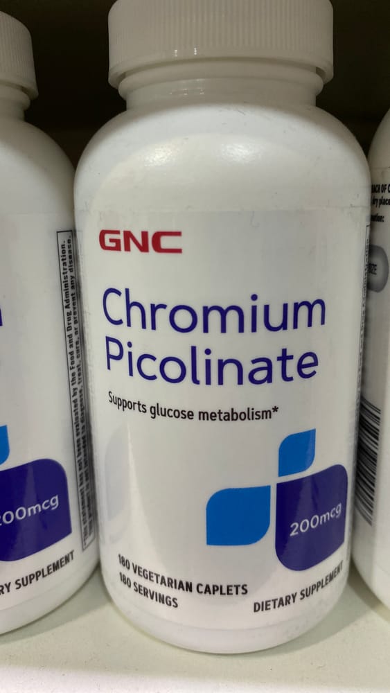 GNC Chromium Picolinate 200MCG 100