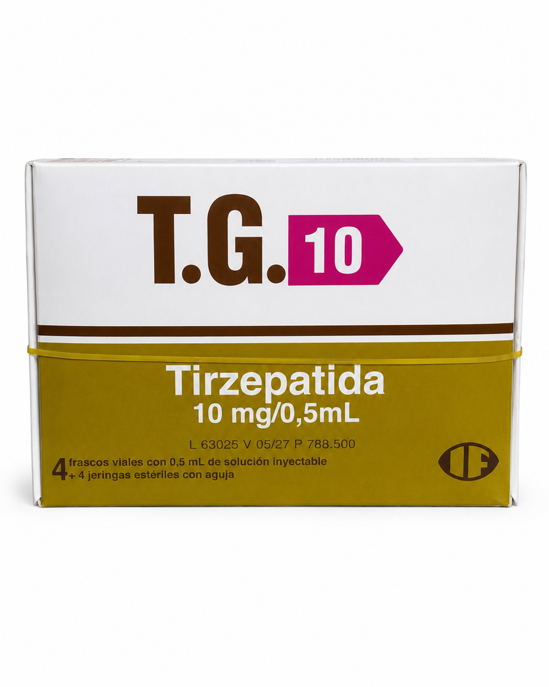 Indufar TG 10MG/0.5ML 4VIAL KIT