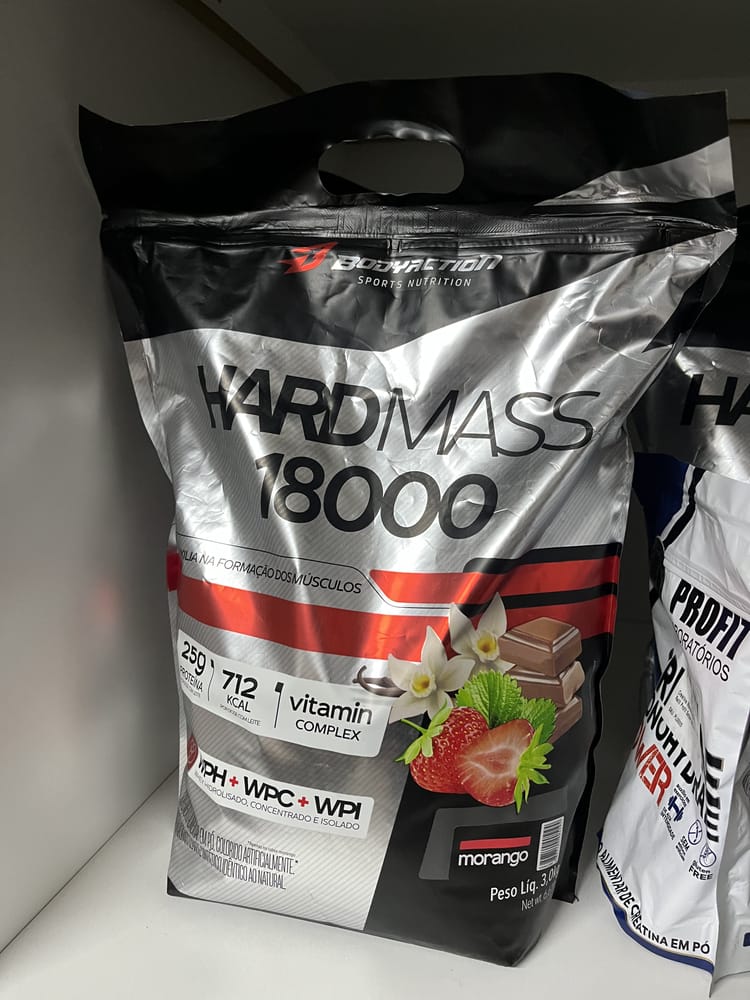 Bodyaction Hard Mass 1800 3KG- Frutilla