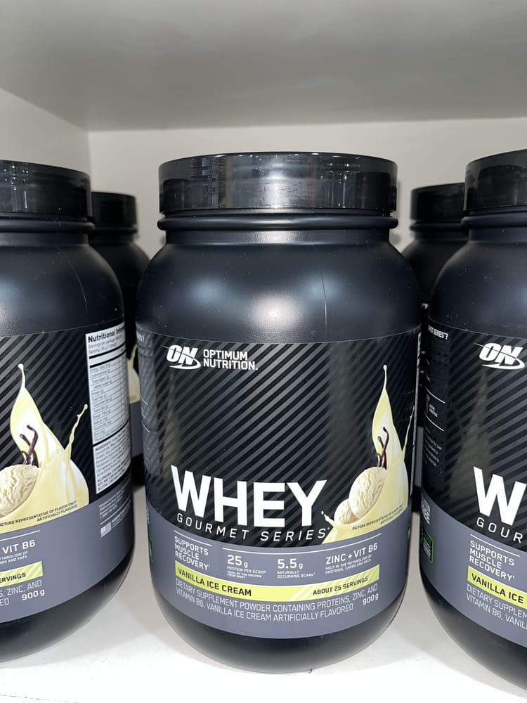 ON Whey Gourmet Vainilla 900G