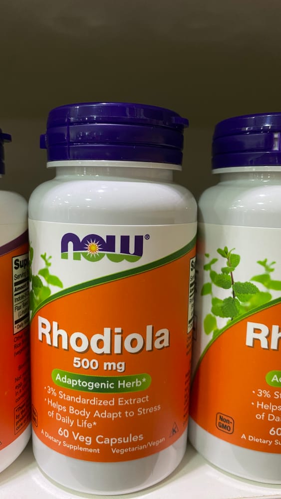 NOW Rhadiola 500MG 60CAPS