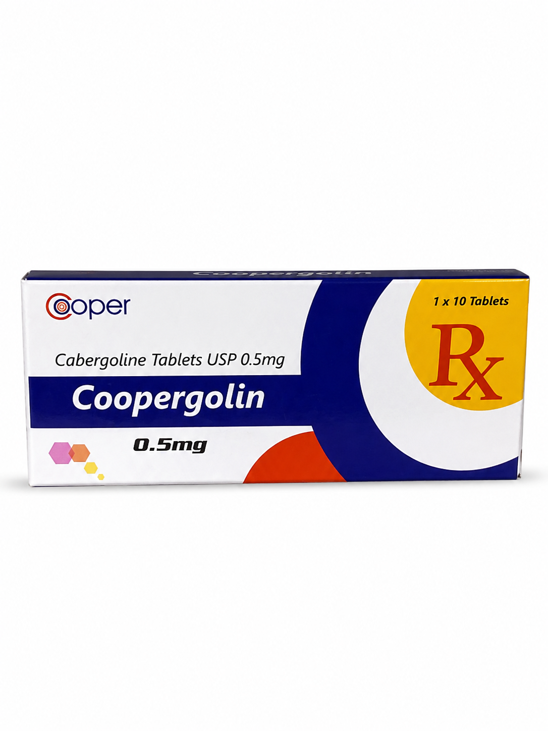 Cooper Pharma Coopergolin Capergolina 10COMP