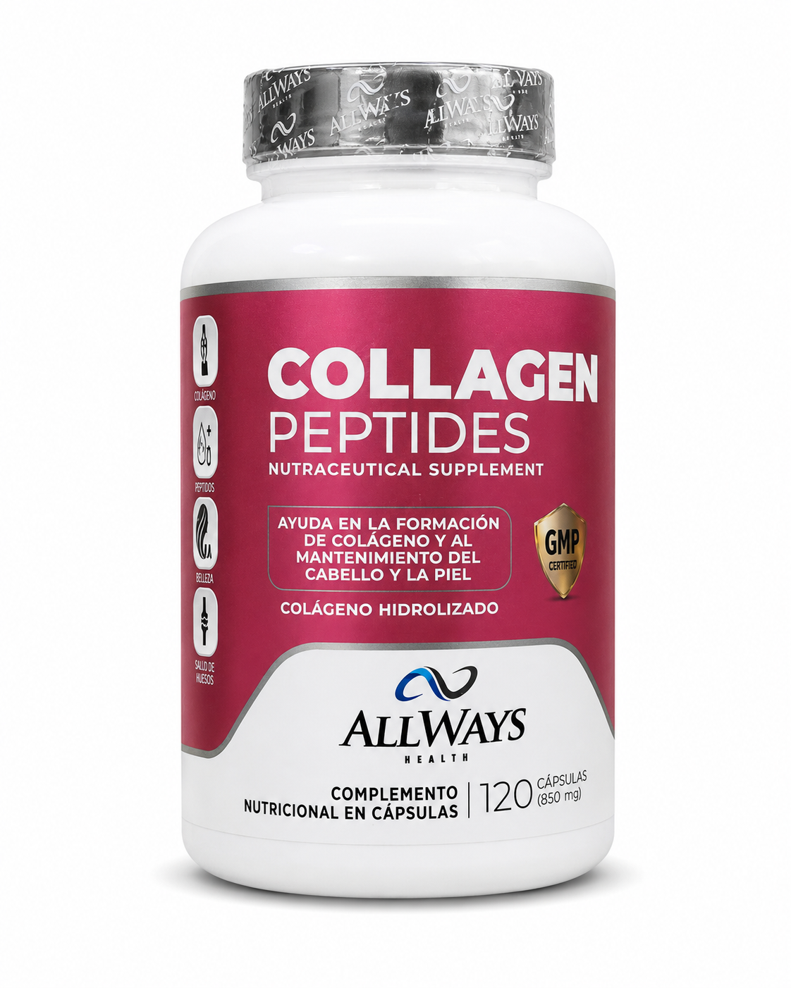 Allways Collagen Peptides 650MG 120CAPS
