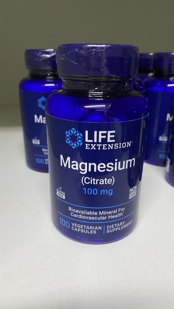 Life Magenesium Citrate 100MG 100CAPS
