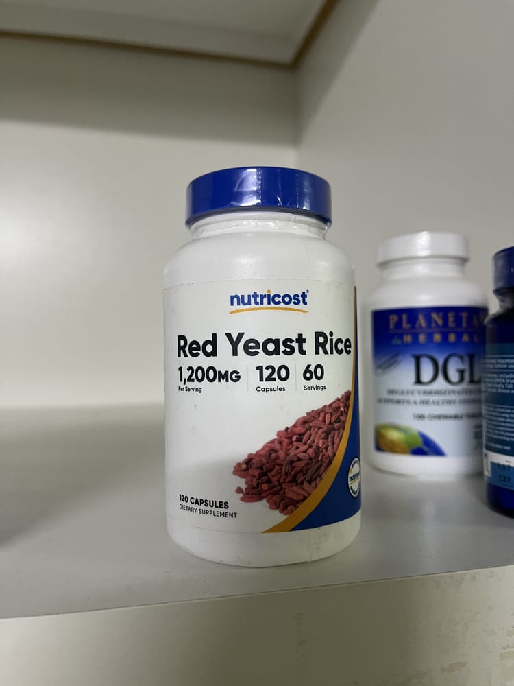 Nutricost RED Yeast Rice 1,200MG120CAPS
