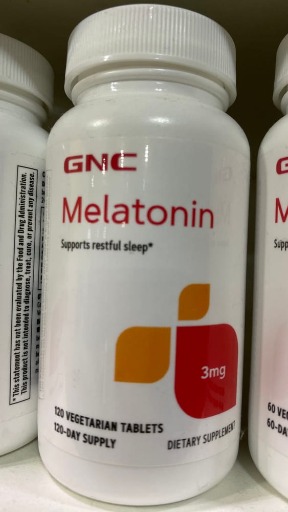GNC Melatonin 3MG 120CAPS