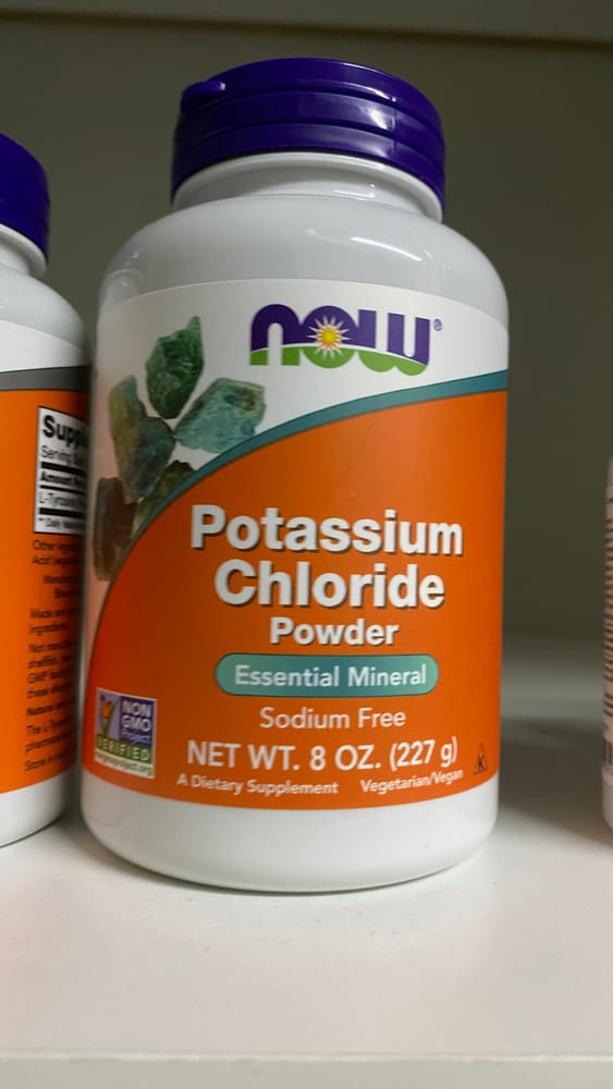 NOW Potassium Chloride 227G