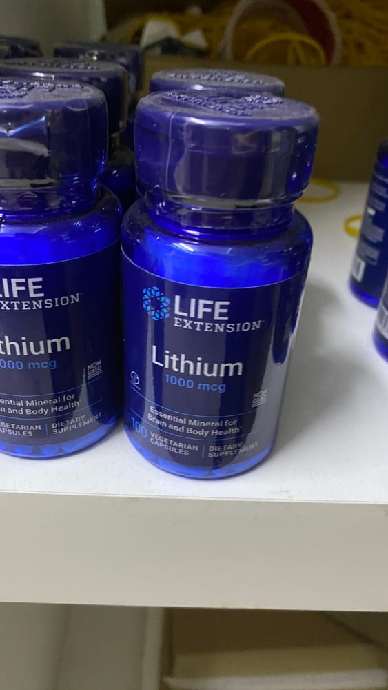 Life Lithium 1000MCG 100CAPS