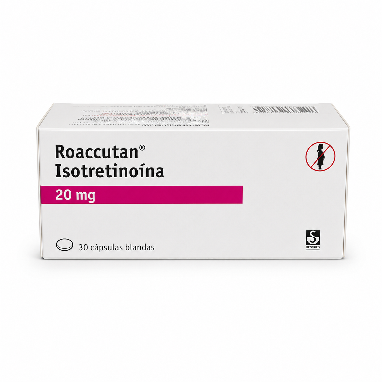 Roche Roaccutan Isotretinoina 20MG
