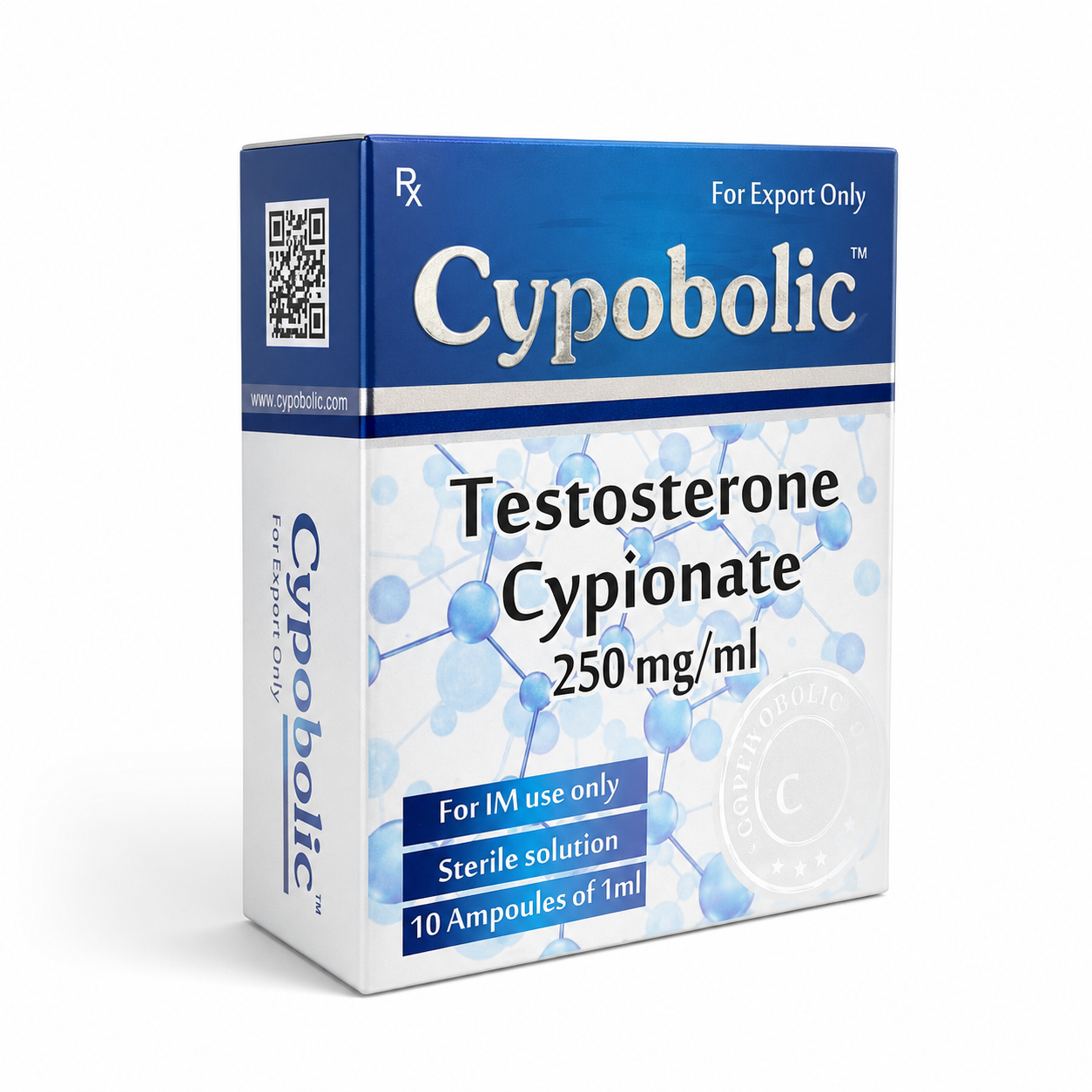 Cooper Pharma Cypobolic Tes.cypio 250MG 10ML