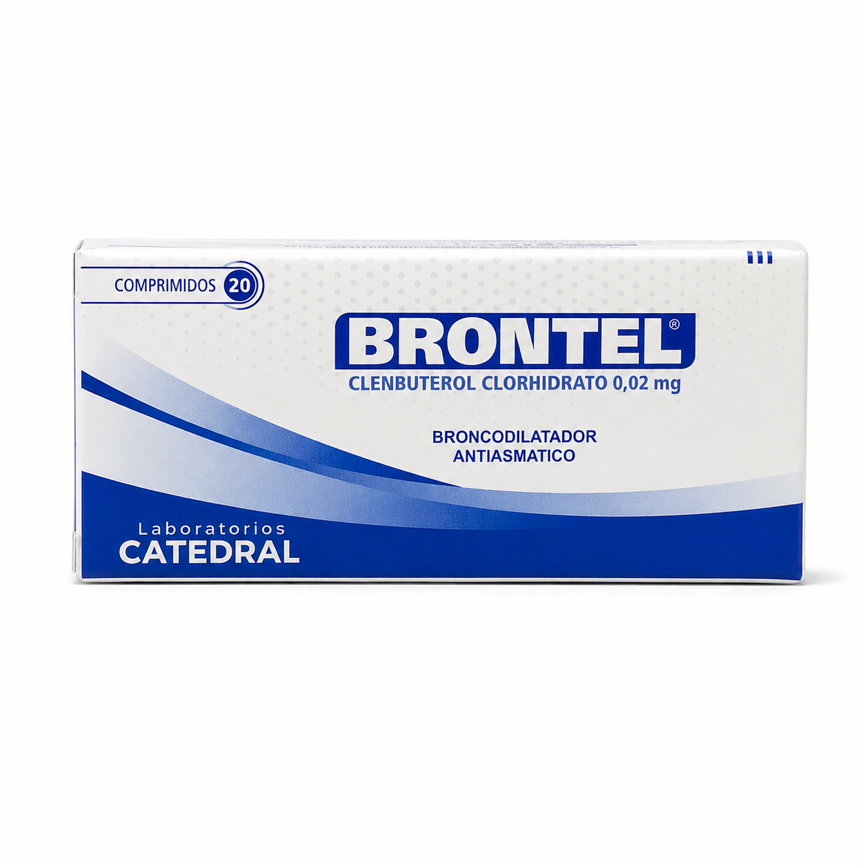 Catedral Brontel Clembuterol 0.02MG 20