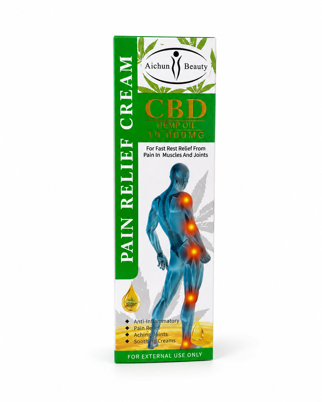 CBD Hemp OIL 10.000MG- Crema