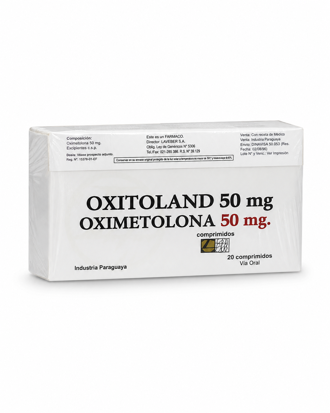 Landerlan Oxitoland 50MG 20TABS