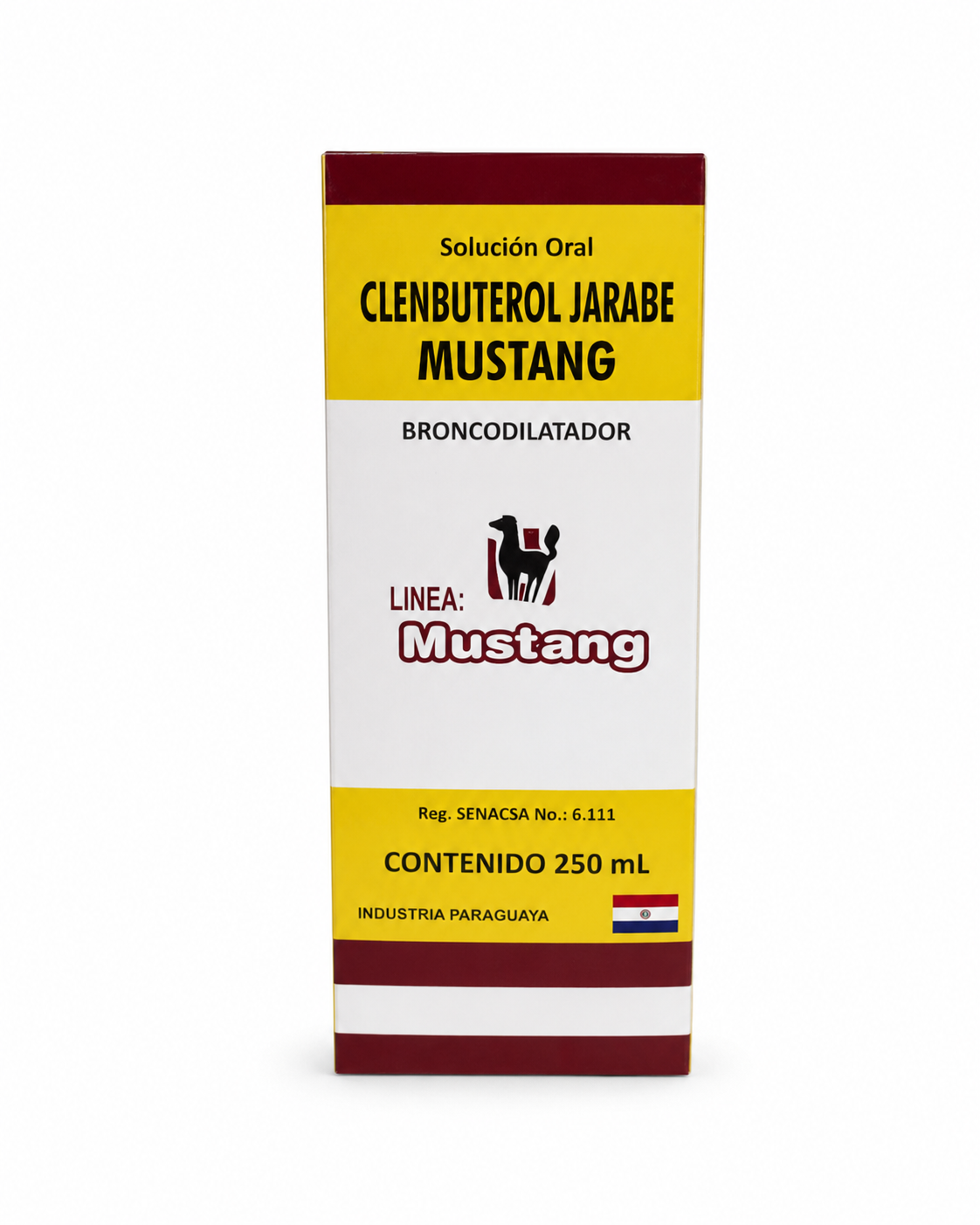 Mustang Clembuterol 250ML Jarabe