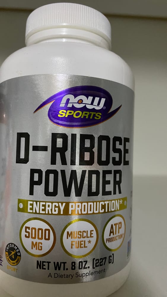 NOW D-ribose Powerd 227G