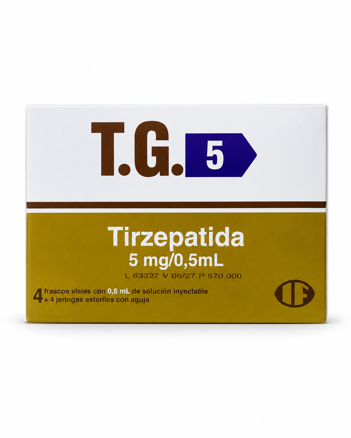 Indufar TG 5MG/0.5ML 4VIAL KIT