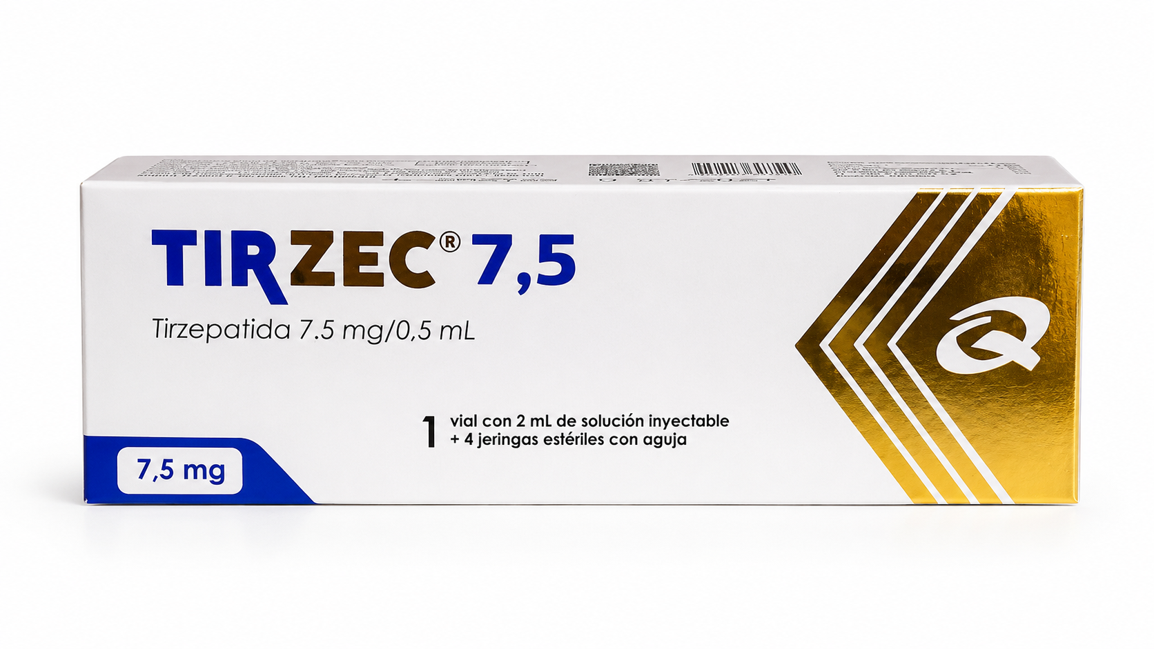 Quimfa Tirzec 7.5MG/0.5ML 1VIAL 2ML
